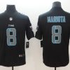 Men's Tennessee Titans Marcus Mariota #8 Black Jersey