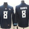 Men's Tennessee Titans Marcus Mariota #8 Navy Jersey