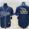Men's Tennessee Titans Navy Jersey