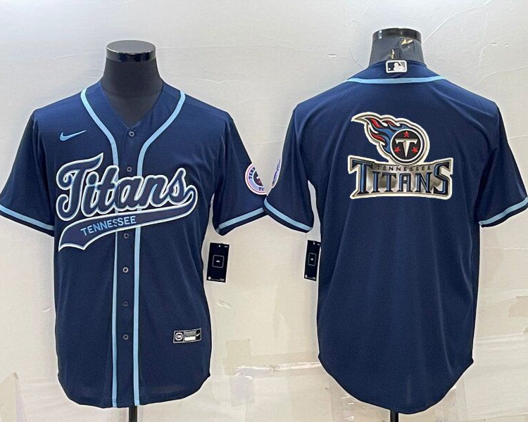 Men's Tennessee Titans Navy Jersey