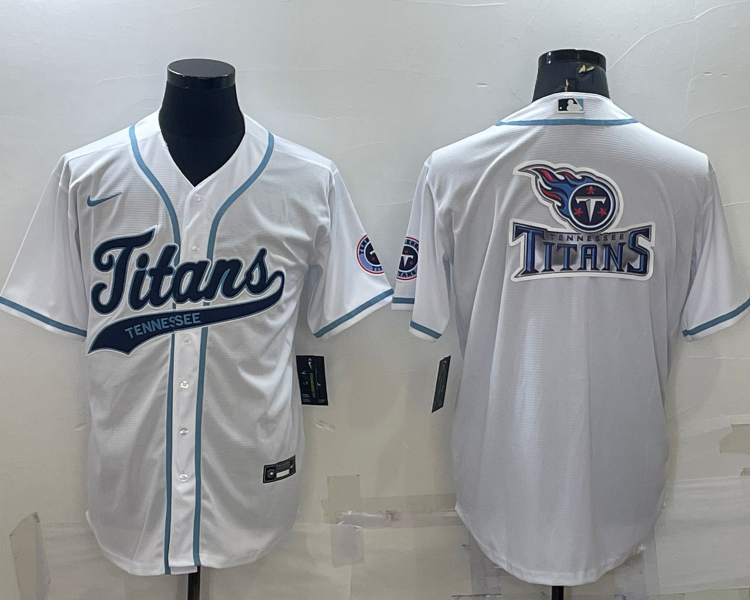 Men's Tennessee Titans White Jersey