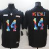 Men's Seattle Seahawks DK Metcalf #14 Black Jersey