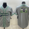 Men's Seattle Seahawks Gray Jersey