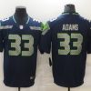 Men's Seattle Seahawks Jamal Adams #33 Navy Jersey