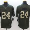 Men's Seattle Seahawks Marshawn Lynch #24 Army Green Jersey