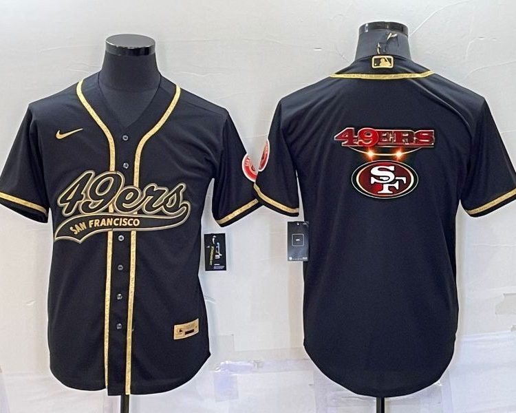 Men's San Francisco 49ers Black Jersey