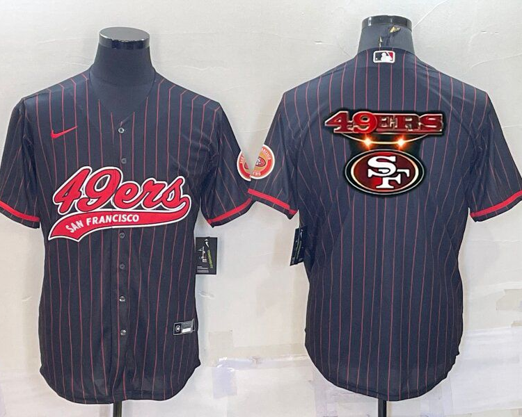Men's San Francisco 49ers Black Jersey