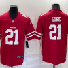 Men's San Francisco 49ers Frank Gore #21 Red Jersey