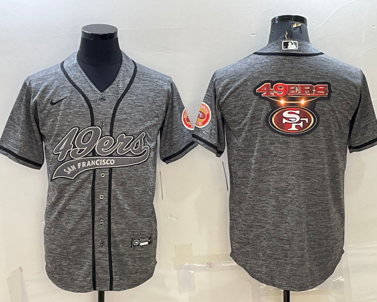 Men's San Francisco 49ers Gray Jersey