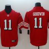 Men's San Francisco 49ers Marquise Goodwin #11 Red Jersey