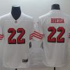 Men's San Francisco 49ers Matt Breida #22 White Jersey