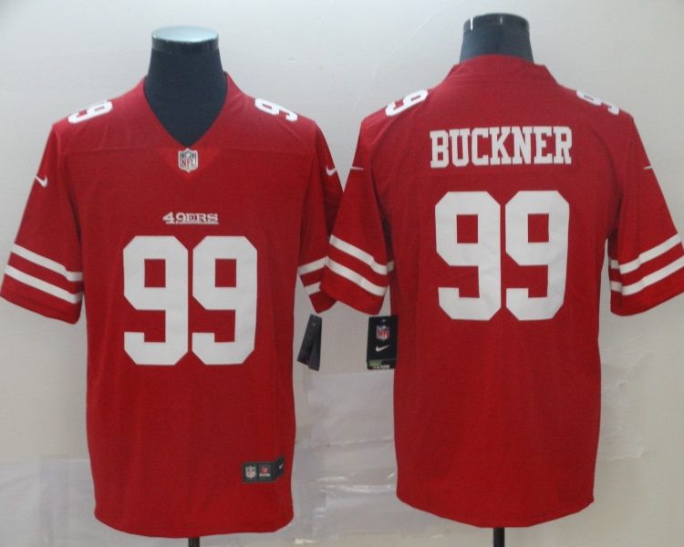 Men's San Francisco 49ers DeForest Buckner #99 Red Jersey