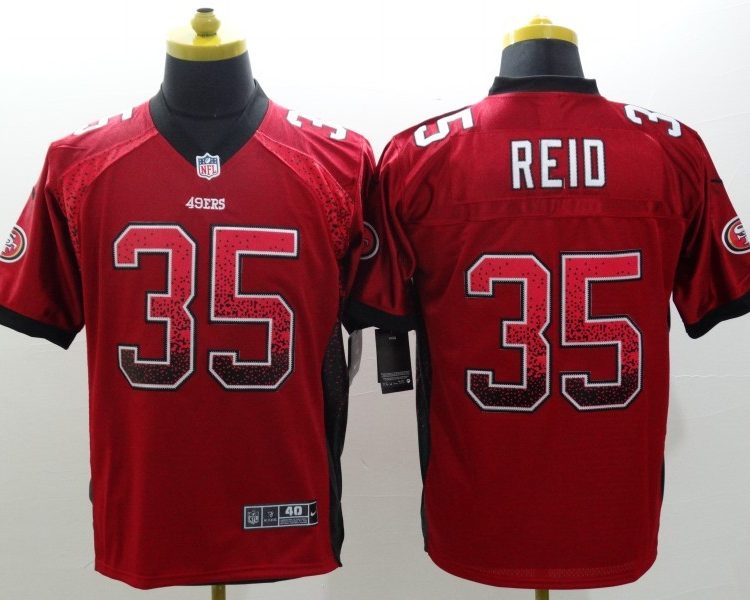 Men's San Francisco 49ers Eric Reid #35 Red Jersey