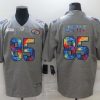 Men's San Francisco 49ers George Kittle #85 Gray Jersey
