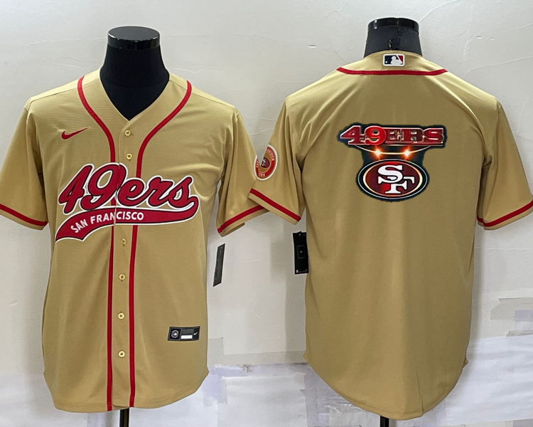 Men's San Francisco 49ers Gold Jersey