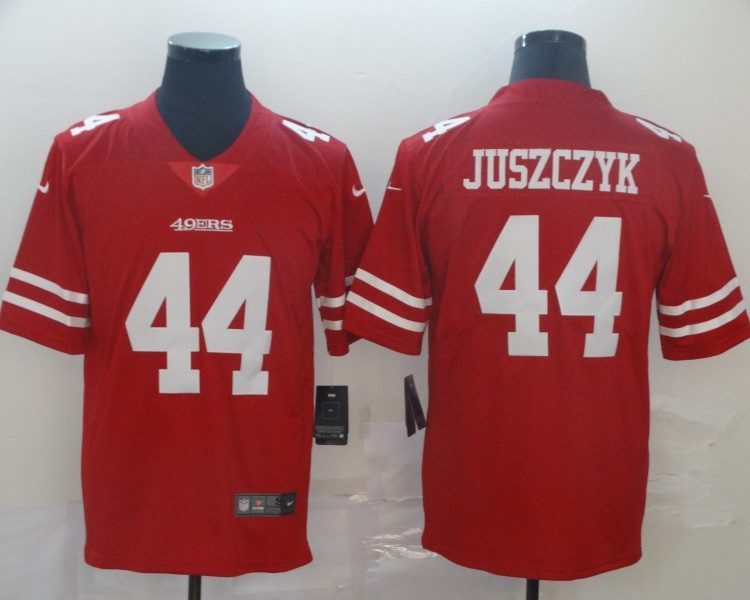 Men's San Francisco 49ers Kyle Juszczyk #44 Red Jersey