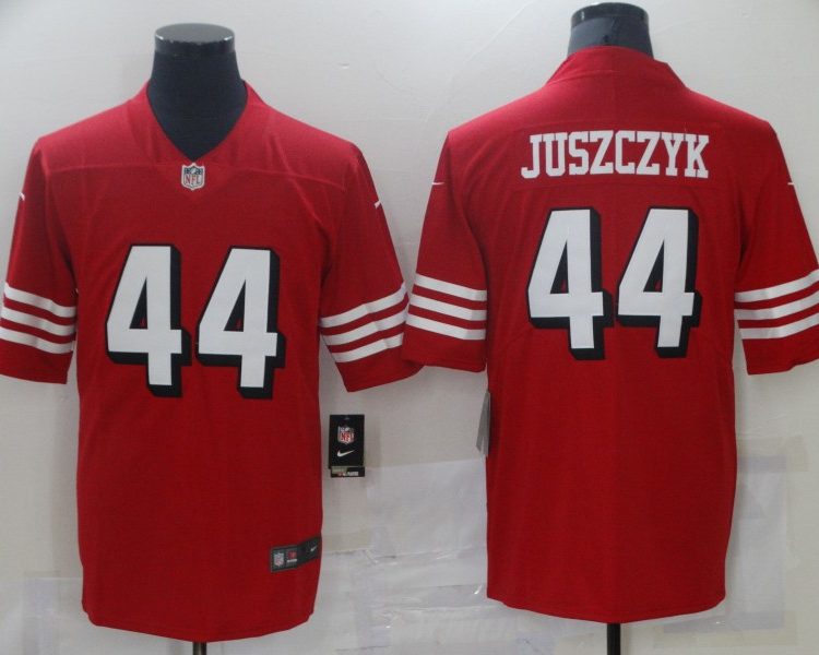 Men's San Francisco 49ers Kyle Juszczyk #44 Red Jersey