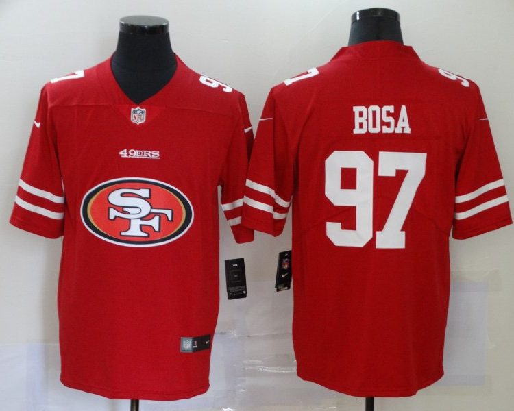 Men's San Francisco 49ers Nick Bosa #97 Red Jersey