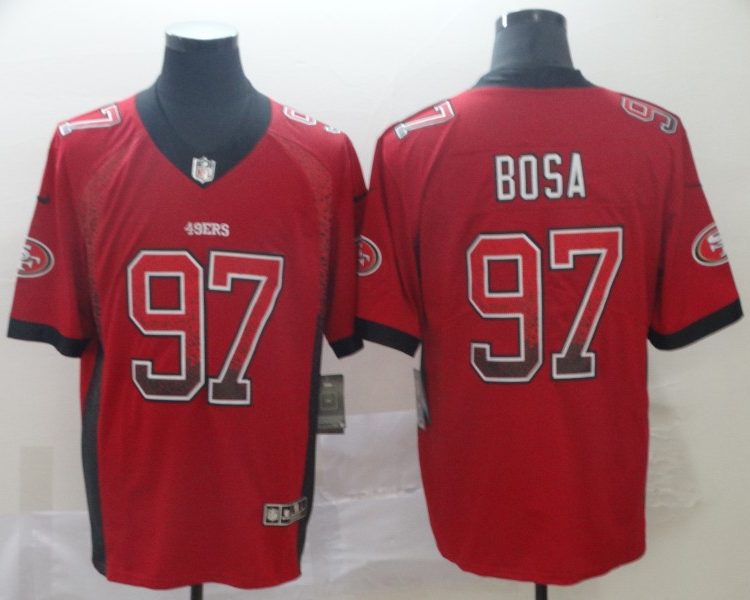 Men's San Francisco 49ers Nick Bosa #97 Red Jersey