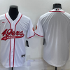 Men's San Francisco 49ers White Blank Jersey