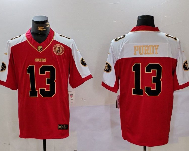 Men's San Francisco 49ers Brock Purdy #13 Scarlet Jersey