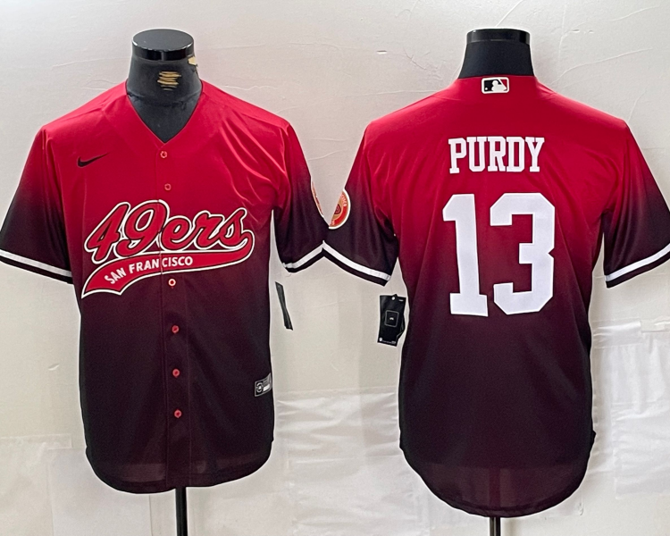 Men's San Francisco 49ers Brock Purdy #13 Scarlet Jersey