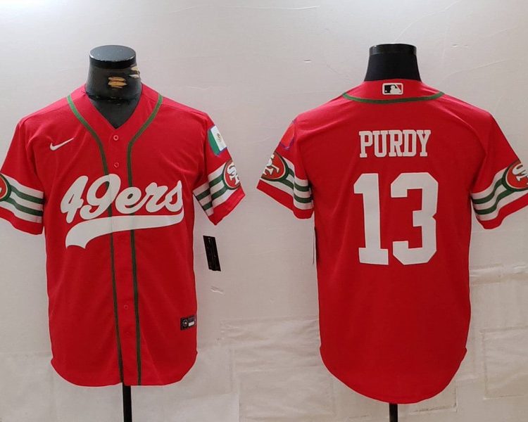Men's San Francisco 49ers Brock Purdy #13 Scarlet Jersey
