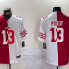 Men's San Francisco 49ers Brock Purdy #13 Scarlet/White Jersey