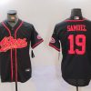 Men's San Francisco 49ers Deebo Samuel #19 Black Jersey