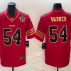 Men's San Francisco 49ers Fred Warner #54 Scarlet Jersey
