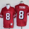 Men's San Francisco 49ers Steve Young Mitchell & Ness Scarlet Legacy Jersey