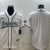 Men's Jacksonville Jaguars White Blank Jersey