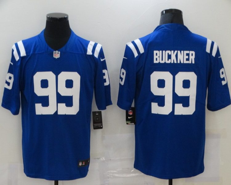 Men's Indianapolis Colts DeForest Buckner #99 Blue Jersey