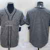 Men's Indianapolis Colts Gray Blank Jersey