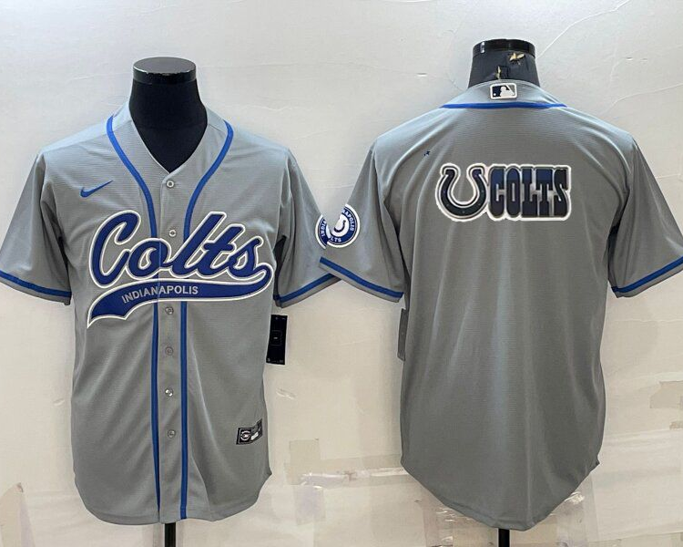 Men's Indianapolis Colts Gray Jersey