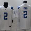 Men's Indianapolis Colts Matt Ryan #2 White Jersey