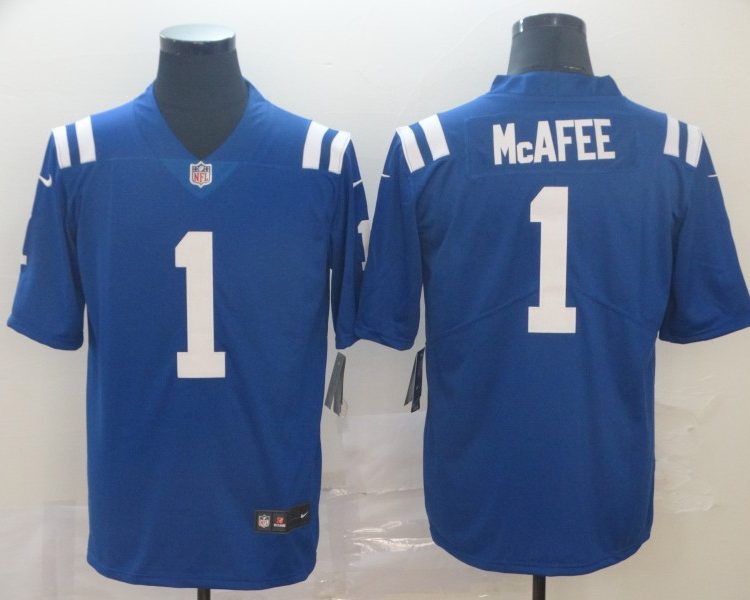 Men's Indianapolis Colts Mcafee Blue Jersey