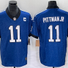 Men's Indianapolis Colts Michael Pittman Jr. #11 Blue Vapor F.U.S.E. Limited Jersey