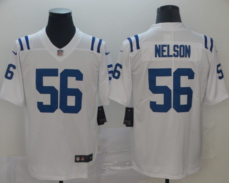 Men's Indianapolis Colts Quenton Nelson White Jersey