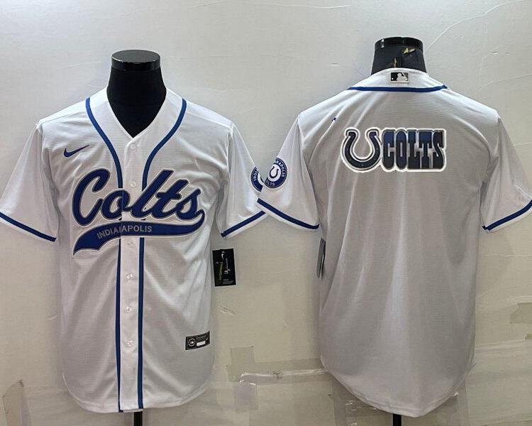 Men's Indianapolis Colts White Jersey