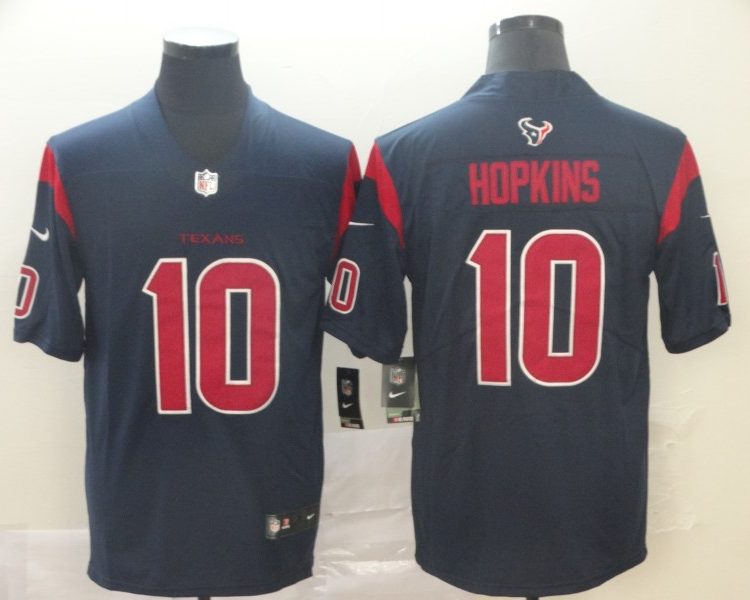Men's Houston Texans DeAndre Hopkins #10 Navy Jersey