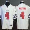 Men's Houston Texans Deshaun Watson #4 White Jersey