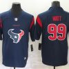 Men's Houston Texans J.J. Watt #99 Navy Alternate Jersey