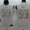 Men's Houston Texans J.J. Watt #99 White Alternate Jersey