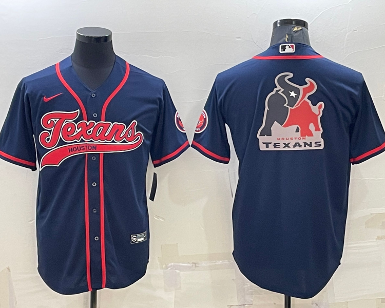 Men's Houston Texans Navy Jersey