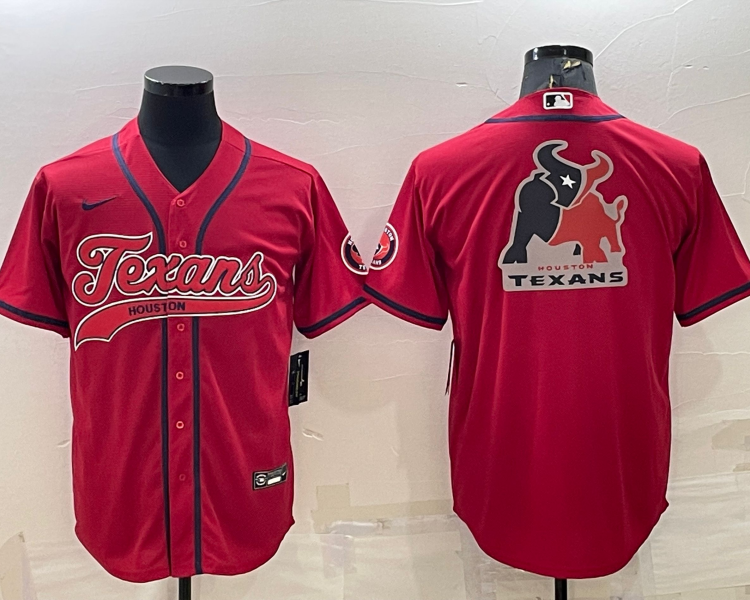 Men's Houston Texans Red Jersey
