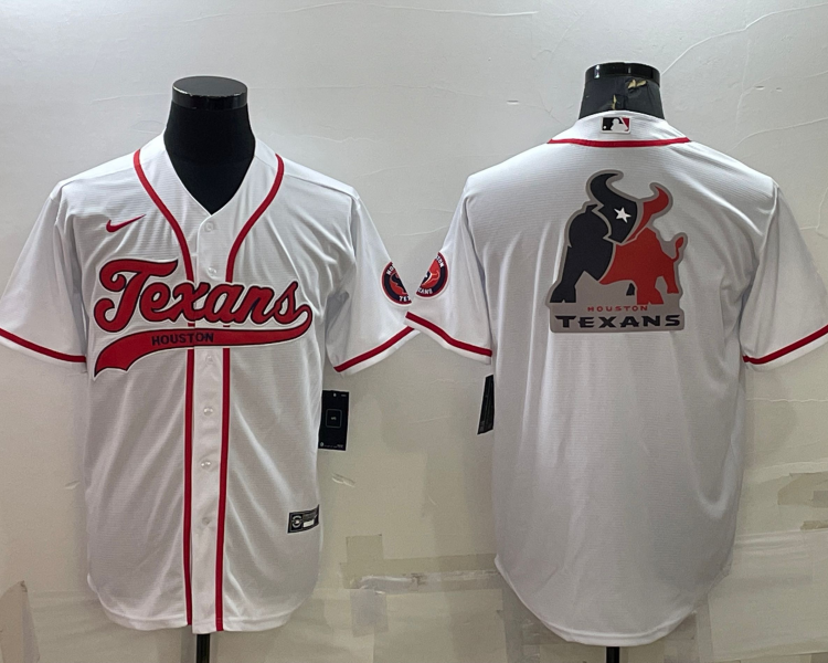 Men's Houston Texans White Jersey