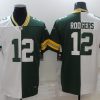 Men's Green Bay Packers Aaron Rodgers #12 Green/White Legend Jersey