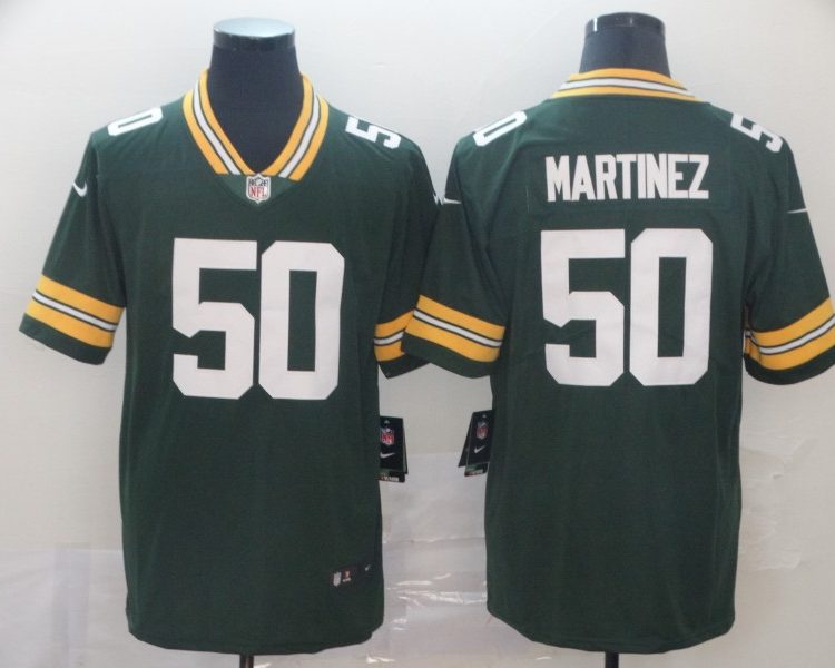 Men's Green Bay Packers Blake Martinez #50 Green Jersey