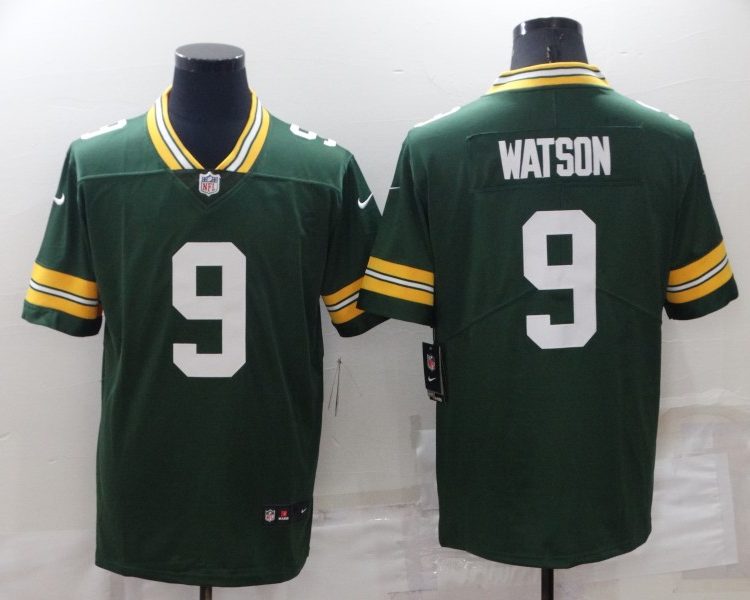 Men's Green Bay Packers Christian Watson #9 Green Jersey